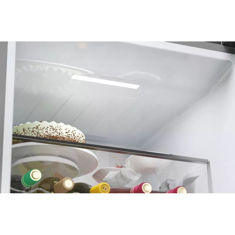 Haier 3D 60 Serie 5 HTW5620DNMG Brīvi stāvošs 414 L Sudrabs