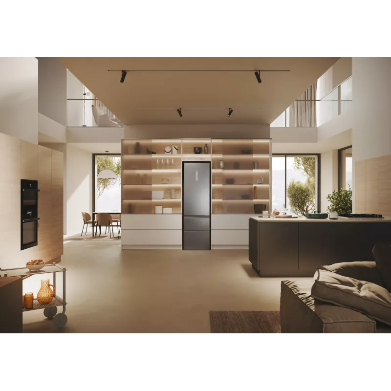 Haier 3D 60 Serie 5 HTW5620DNMG Brīvi stāvošs 414 L Sudrabs
