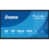iiyama TE8615A-B1AG Signage displejs Interaktīvais plakanā ekrāna panelis 2.17 m (85.6 collas) Wi-Fi 550 cd/m² 4K Ultra HD Melns Skārienekrāns Iebūvēts procesors Android