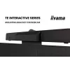 iiyama TE8615A-B1AG Signage displejs Interaktīvais plakanā ekrāna panelis 2.17 m (85.6 collas) Wi-Fi 550 cd/m² 4K Ultra HD Melns Skārienekrāns Iebūvēts procesors Android