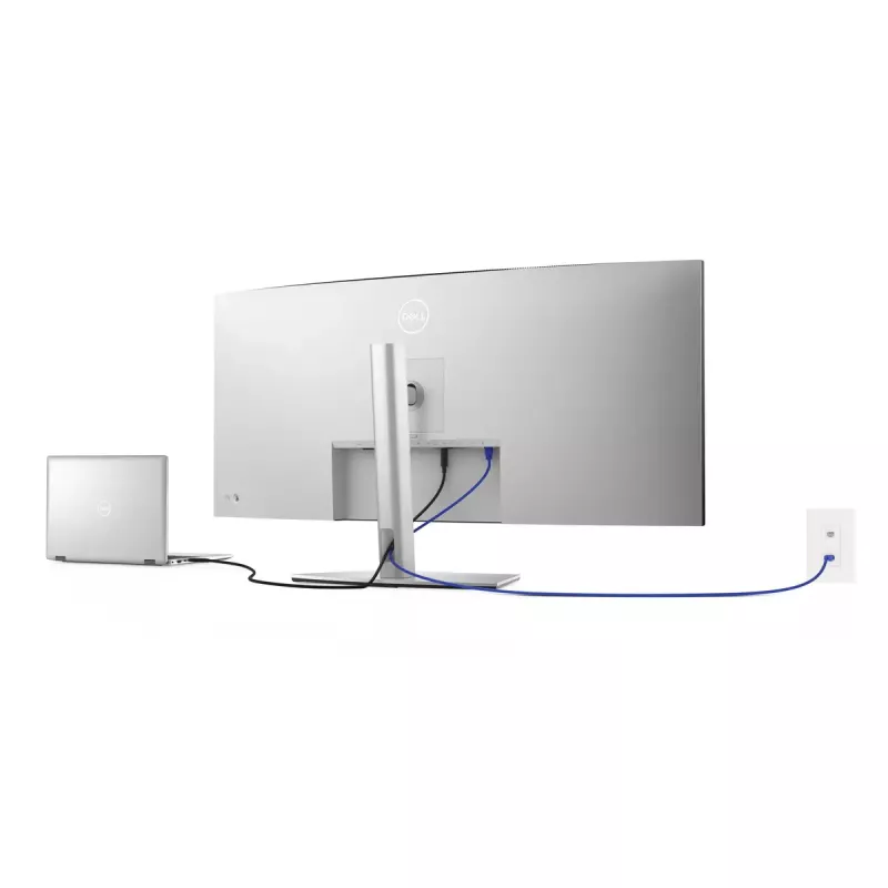 DELL UltraSharp U4021QW datora monitors 100,8 cm (39,7 colli) 5120 x 2160 pikseļi 4K DCI LCD Sudrabs
