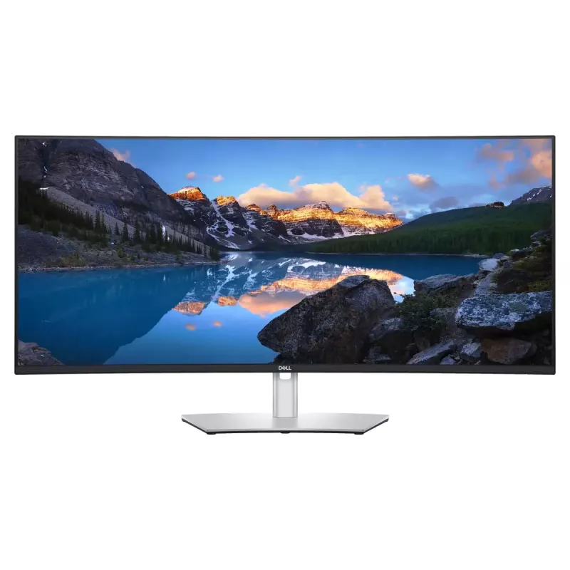 DELL UltraSharp U4021QW datora monitors 100,8 cm (39,7 colli) 5120 x 2160 pikseļi 4K DCI LCD Sudrabs