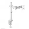 Neomounts NM-D135balta Monitora kronšteins 10-30 collas, Skava/Caurlaide, 8 kg, 25.4 cm (10 collas), 76.2 cm (30 collas), 100 x 100 mm, Balta