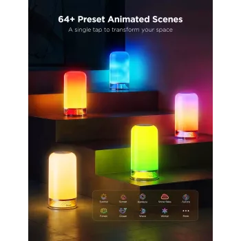 Govee H6022 viedā galda lampa ar Wi-Fi/Bluetooth