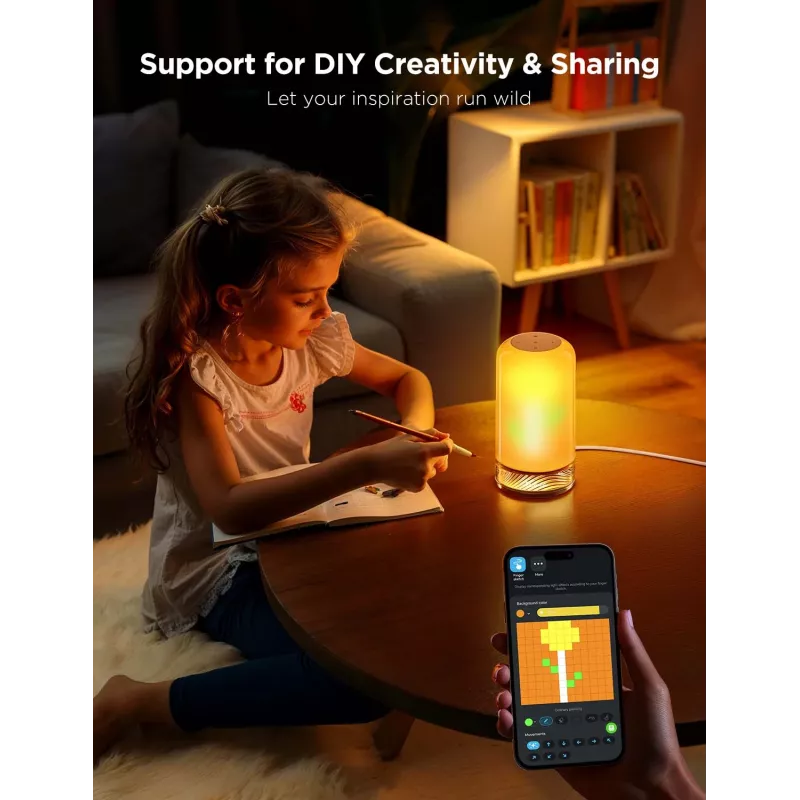 Govee H6022 viedā galda lampa ar Wi-Fi/Bluetooth