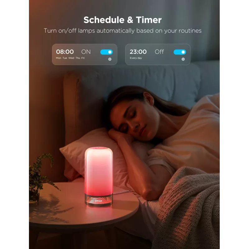 Govee H6022 viedā galda lampa ar Wi-Fi/Bluetooth