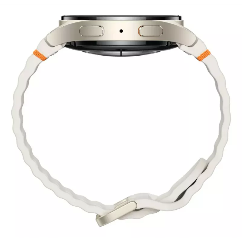 Samsung Galaxy Watch7 3.3 cm (1.3 collas) AMOLED 40 mm Digitāls 432 x 432 pikseļi Skārienekrāns 4G Krēmkrāsas Wi-Fi GPS (satelīts)