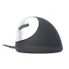 R-Go Tools Ergonomic pele R-Go HE Break with break software, medium (hand size 165-185 mm), left-handed, Wired, Melns