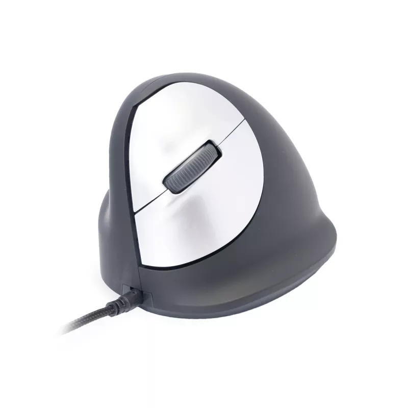 R-Go Tools Ergonomic pele R-Go HE Break with break software, medium (hand size 165-185 mm), left-handed, Wired, Melns
