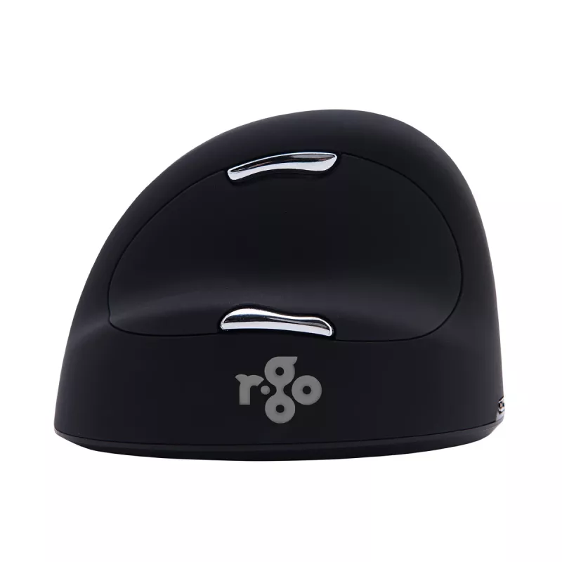 R-Go Tools ergonomiskā pele R-Go HE Break ar pārtraukumu programmatūru, liela (rokas izmērs ≥ 185 mm), kreisā roka, Bluetooth, melna