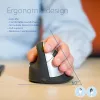 R-Go Tools ergonomiskā pele R-Go HE Break ar pārtraukumu programmatūru, liela (rokas izmērs ≥ 185 mm), kreisā roka, Bluetooth, melna