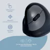 R-Go Tools ergonomiskā pele R-Go HE Break ar pārtraukumu programmatūru, liela (rokas izmērs ≥ 185 mm), kreisā roka, Bluetooth, melna