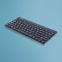 R-Go Tools Ergonomic tastatūra R-Go Compact Break, kompakta tastatūra ar pārtraukumu programmatūru, QWERTY (US), Bluetooth, melna