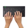 R-Go Tools Ergonomic tastatūra R-Go Compact Break, kompakta tastatūra ar pārtraukumu programmatūru, QWERTY (US), Bluetooth, melna