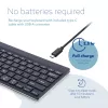 R-Go Tools Ergonomic tastatūra R-Go Compact Break, kompakta tastatūra ar pārtraukumu programmatūru, QWERTY (US), Bluetooth, melna