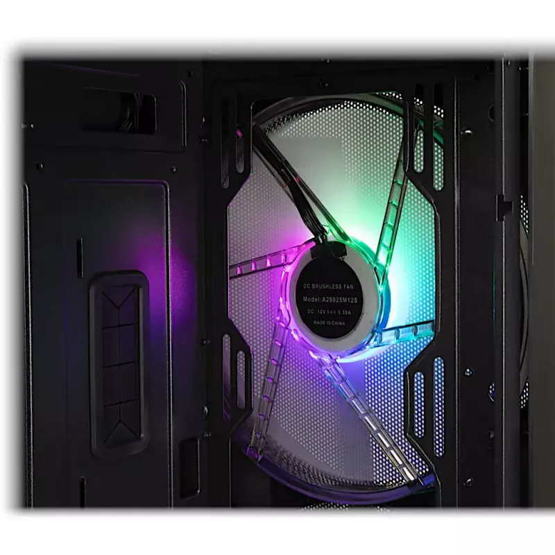 PC Case Inter-Tech IT-3503 Airstream Tower Melns
