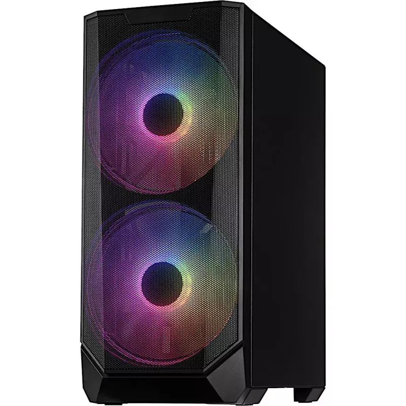 PC Case Inter-Tech IT-3503 Airstream Tower Melns
