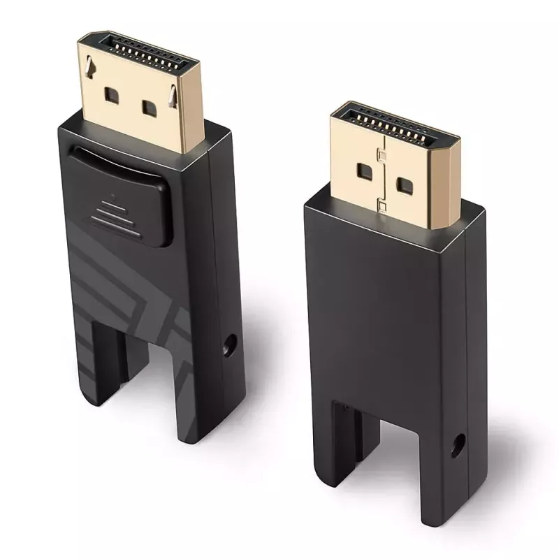 Lindy 50 m optiskās šķiedras hibrīda Mini DisplayPort 1.4 kabelis ar noņemamiem DP savienotājiem