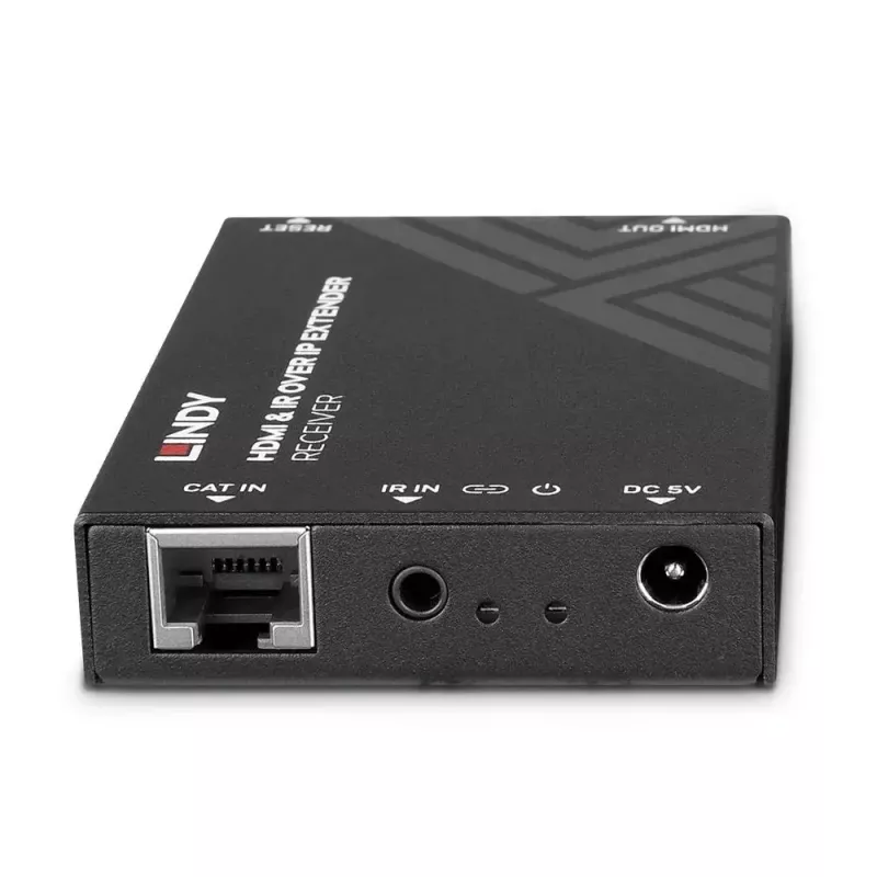 AV uztvērējs Lindy HDMI un IR paplašinātājs caur IP Uztvērējs 1920x1080