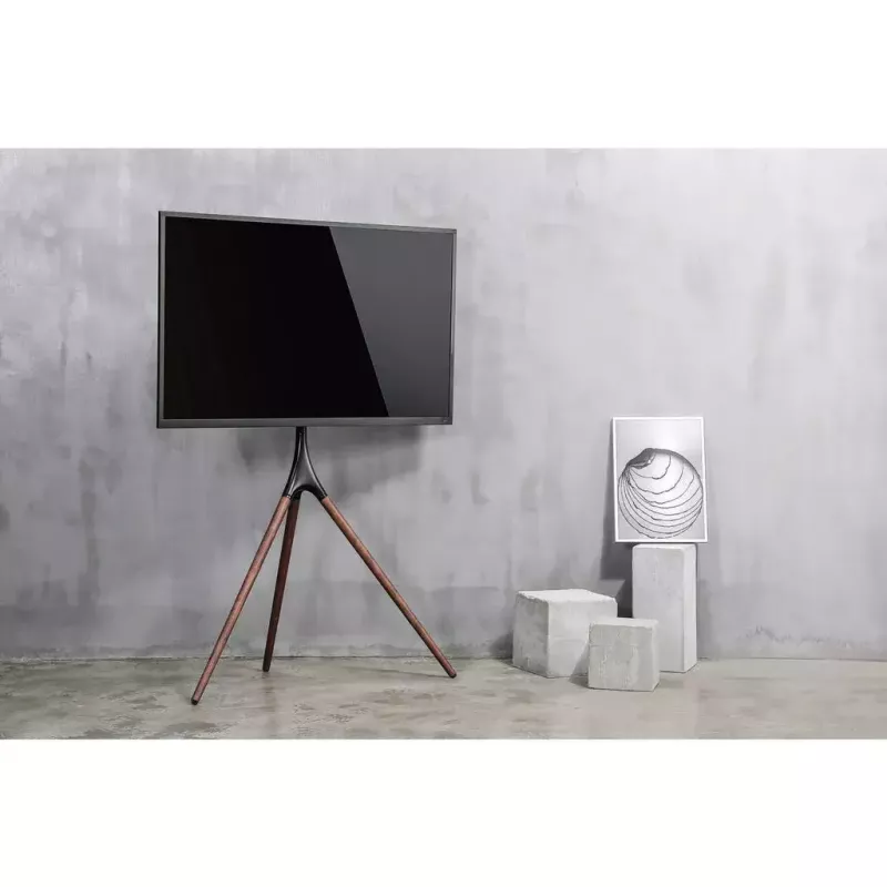 Grīdas statīvs ar trijkāji, Manhattan, 1 ekrāns, 37-65 collas, VESA 200x200 līdz 600x400 mm, maks. 32 kg