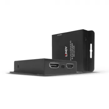Lindy 70m Cat.6 HDMI 4K30 un IR pagarinātājs ar PoC un Loop Out