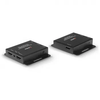 Lindy 70m Cat.6 HDMI 4K30 un IR pagarinātājs ar PoC un Loop Out
