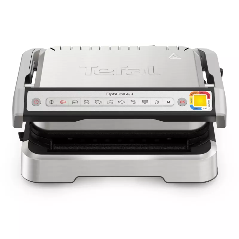 Kontaktgrils Tefal OptiGrill 4in1 GC774D Nerūsējošais tērauds 2100W