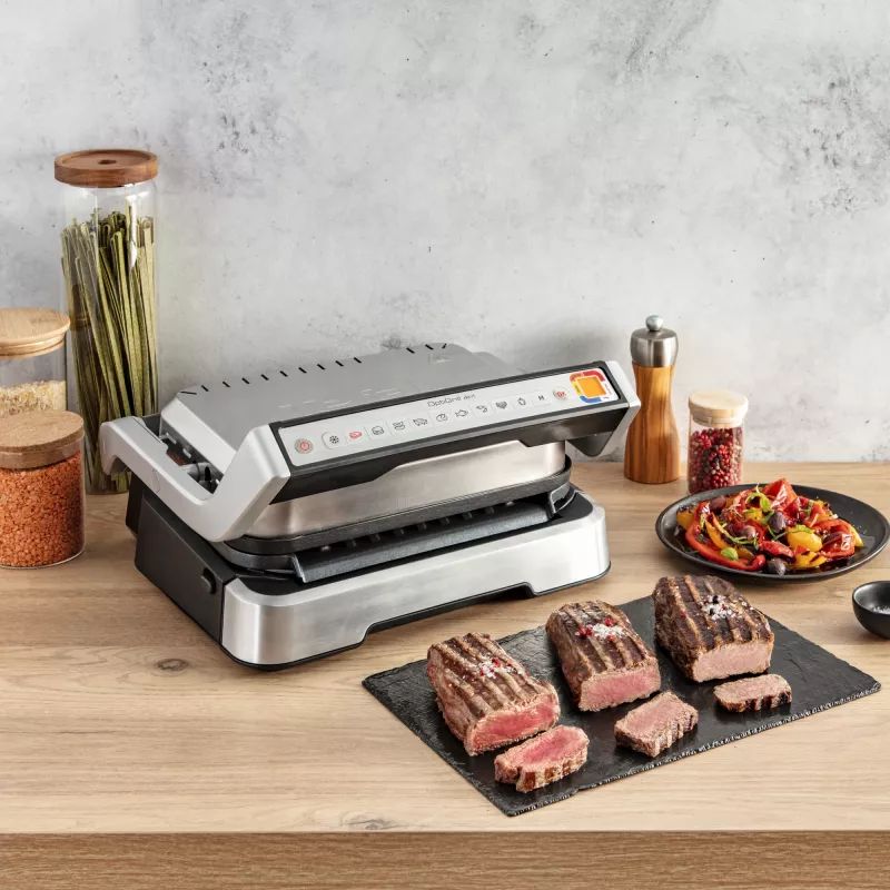 Kontaktgrils Tefal OptiGrill 4in1 GC774D Nerūsējošais tērauds 2100W