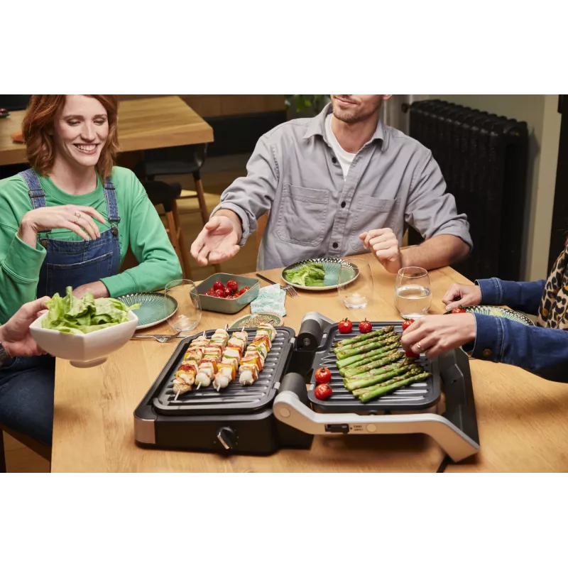 Kontaktgrils Tefal OptiGrill 4in1 GC774D Nerūsējošais tērauds 2100W