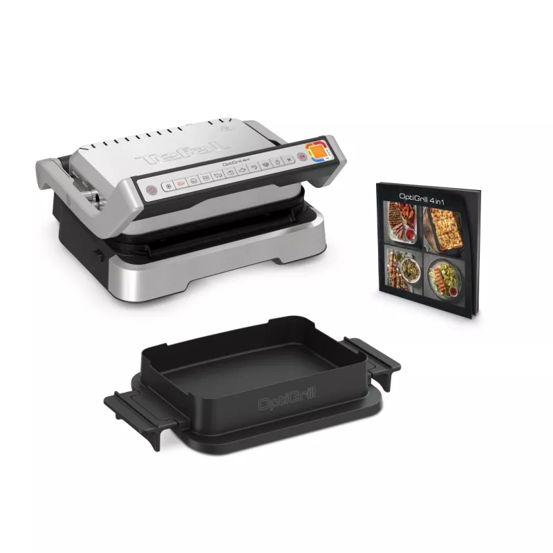 Kontaktgrils Tefal OptiGrill 4in1 GC774D Nerūsējošais tērauds 2100W