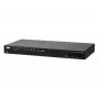 ATEN 8-Port USB 3.0 4K DisplayPort KVM slēdzis, 4096 x 2160 pikseļi, 4K Ultra HD, 18.44 W, melns