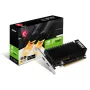 MSI grafikas karte GeForce GT 1030 — 4 GB GDDR4, PCIe 3.0, 1430 MHz paātrinājums, 64 biti, Aktīvā dzesēšana