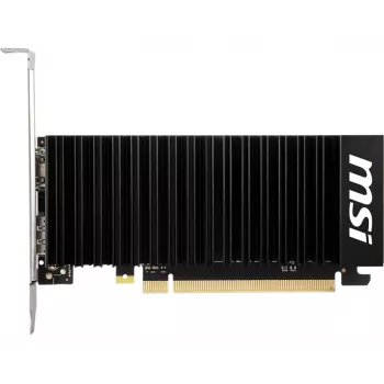 MSI grafikas karte GeForce GT 1030 — 4 GB GDDR4, PCIe 3.0, 1430 MHz paātrinājums, 64 biti, Aktīvā dzesēšana