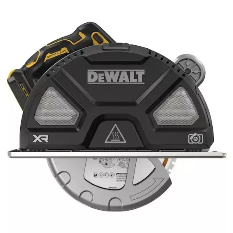 Virzuļzāģis DeWalt DCS383N-XJ 18V bezsuku, kompakts dizains (tikai instruments)