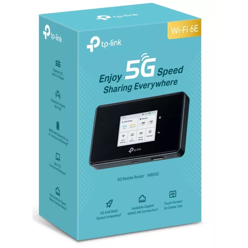 TP-Link M8550(EU) mobilo tīklu ierīce Mobilo tīklu maršrutētājs