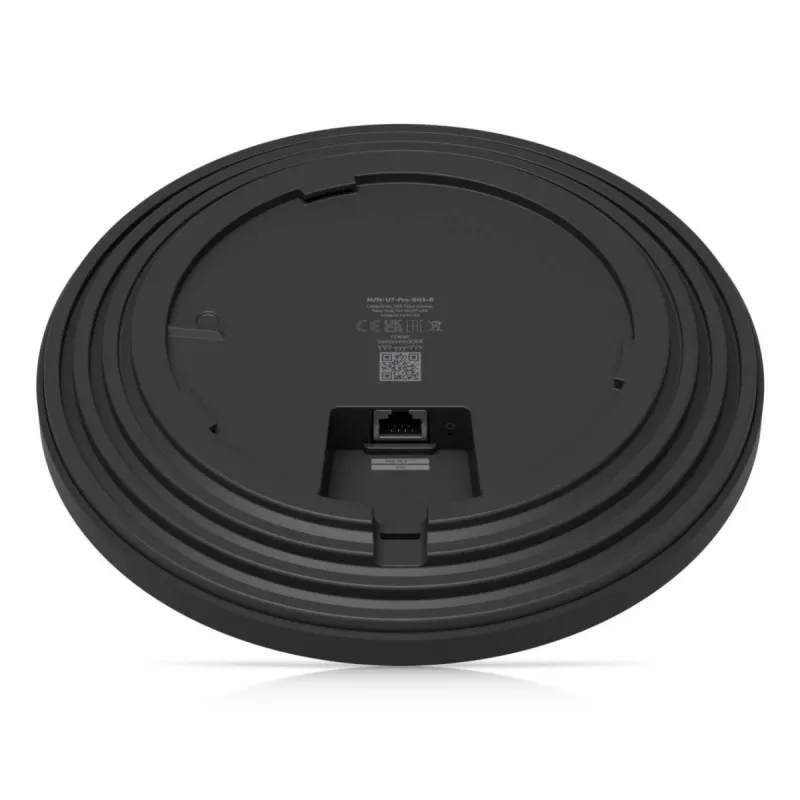 Bezvadu piekļuves punkts UBIQUITI U7 Pro XGS – Wi‑Fi 6 tri‑joslu 2,4/5/6 GHz, 8600 Mbps, 8 telpiskās straumes, PoE++