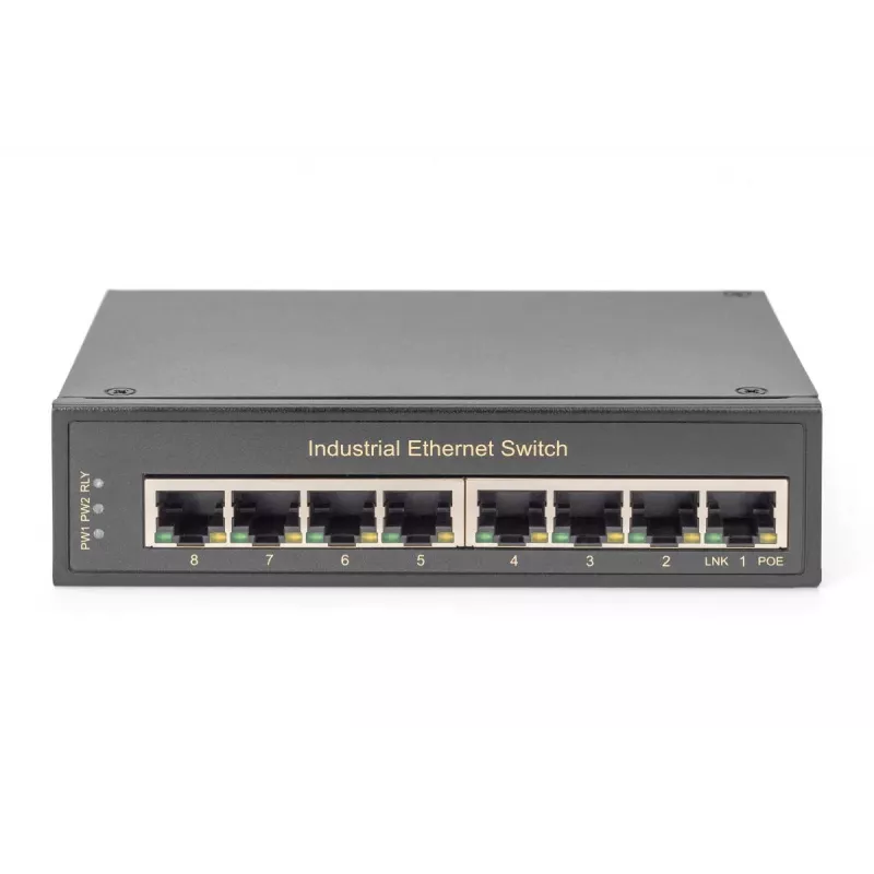 Nevadāms slēdzis Digitus DN-651108 8 Portu Gigabit Ethernet