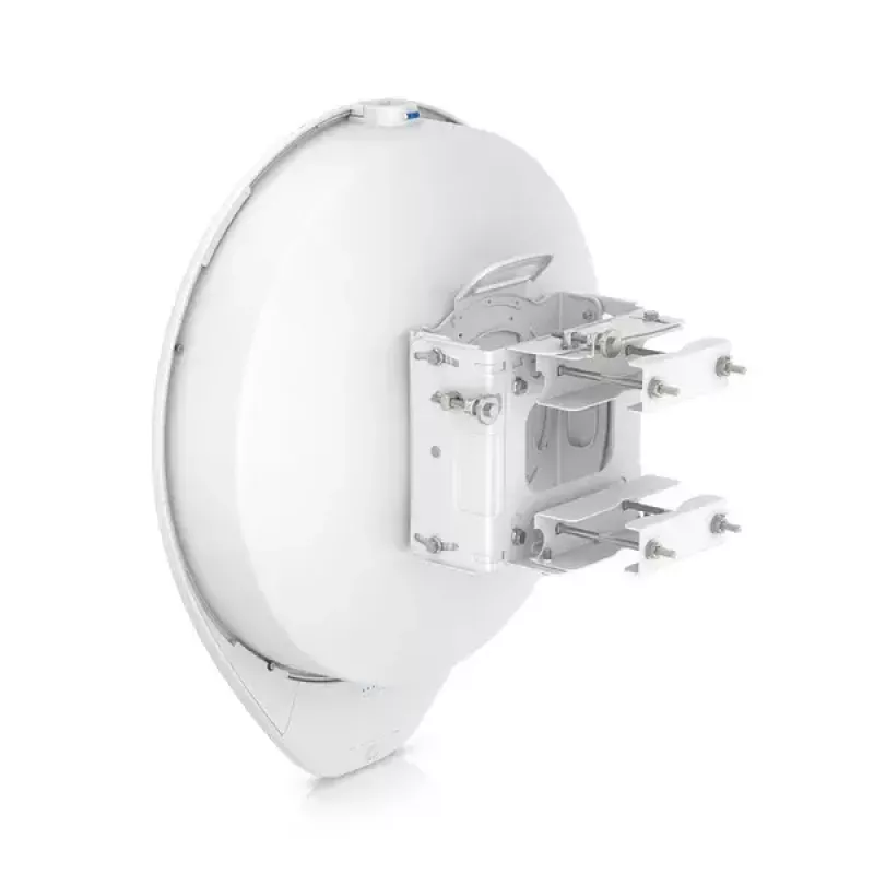 Tīkla tilts UBIQUITI UISP airFiber 60 XG — 6000 Mbit/s, diapazons līdz 4000 m, Gigabit Ethernet, uzstādīšana uz masta, balts