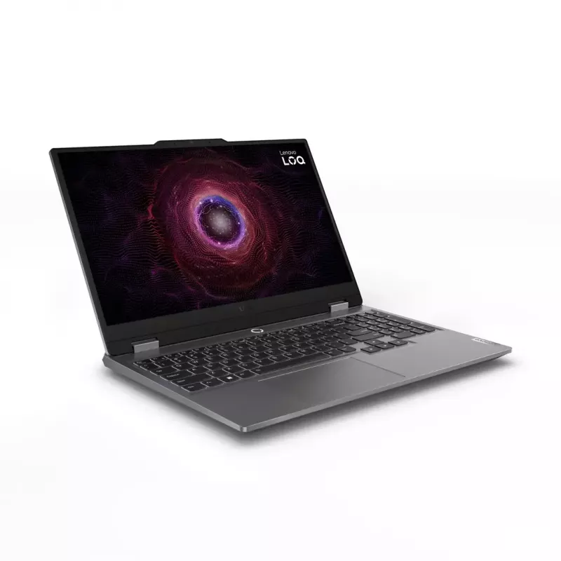 Lenovo LOQ 15ARP9 klēpjdators — 15,6 collu FHD 144 Hz, AMD Ryzen 5 7235HS, 16 GB DDR5, 512 GB NVMe SSD, GeForce RTX 4050 6 GB, Windows 11 Home