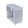 PC korpuss ASUS PRIME AP303 TG balta — ATX/Micro-ATX/Mini-ITX, rūdīts stikls, USB-C, 360 mm GPU atbalsts
