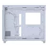 PC korpuss ASUS PRIME AP303 TG balta — ATX/Micro-ATX/Mini-ITX, rūdīts stikls, USB-C, 360 mm GPU atbalsts