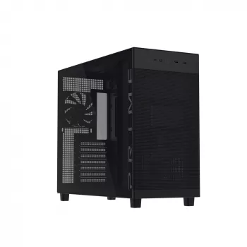 ASUS PRIME AP303 TG Melns, PC, Melns, micro ATX, Mini-ITX, ATX, 16,5 cm, 36 cm, 18 cm