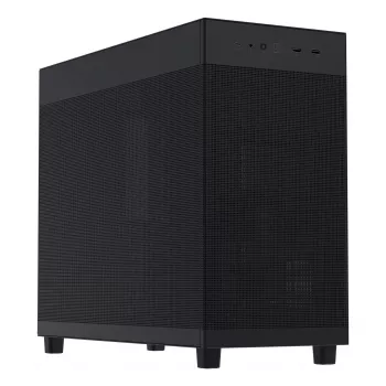 PC korpuss ASUS Prime AP303 Mesh Midi Tower — ATX, atbalsta GPU 36 cm, CPU dzesētāju 165 mm, USB-A 2×, USB-C 1