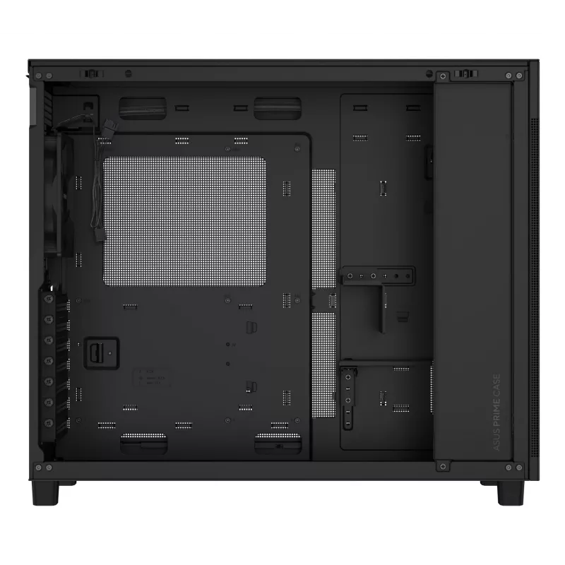 PC korpuss ASUS Prime AP303 Mesh Midi Tower — ATX, atbalsta GPU 36 cm, CPU dzesētāju 165 mm, USB-A 2×, USB-C 1