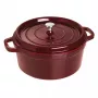 Čuguna apaļais katls Staub La Cocotte 6,7 L, 28 cm diametrā