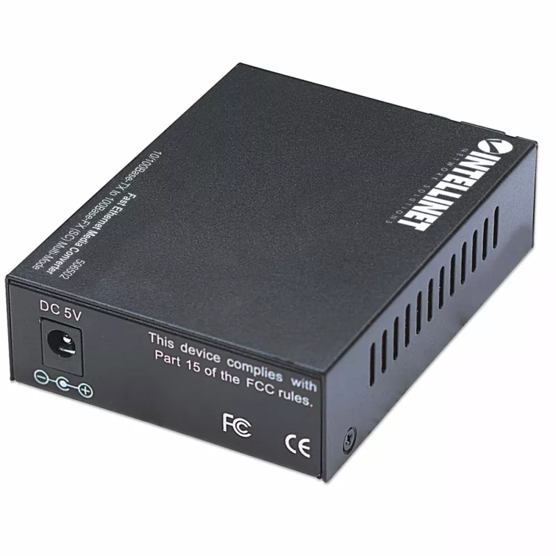 Intellinet Fast Ethernet Media Converter, 10/100Base-Tx uz 100Base-Fx (SC) daudzmodu, 2 km