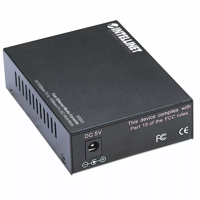 Intellinet Fast Ethernet Media Converter, 10/100Base-Tx uz 100Base-Fx (SC) daudzmodu, 2 km