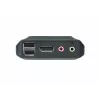 KVM slēdzis ATEN CS22DP-AT 2-portu USB DisplayPort, 4K@30Hz, USB-A konsole, audio, 1.2 m kabelis