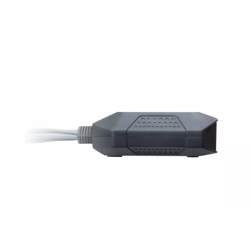 KVM slēdzis ATEN CS22DP-AT 2-portu USB DisplayPort, 4K@30Hz, USB-A konsole, audio, 1.2 m kabelis