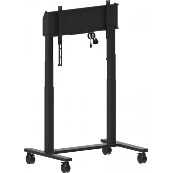iiyama MD-CAR2031-B1 elektriskais grīdas pacēlājs uz riteņiem displejiem 55–105 collas, maks. 120 kg, VESA 800x600, augstums 850–1800 mm, melns